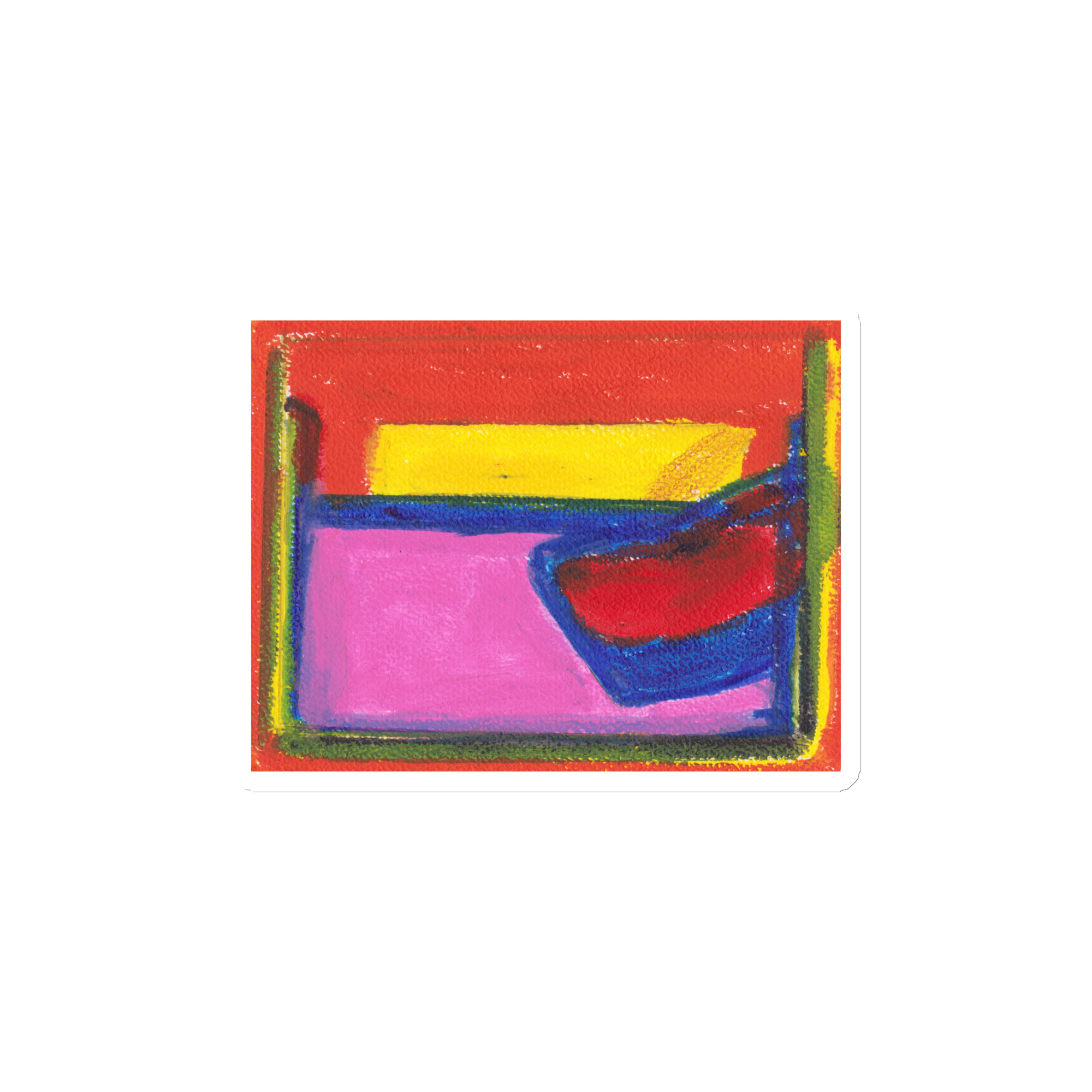 Francoise Gagnon (Room with Chair - Howard Hodgkin) Magnet - Image 3