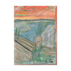 Francoise Gagnon (The Scream - Edvard Munch 1893) Magnet