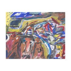 Francoise Gagnon (In The Beginning Was The Image – Asger Jorn) Magnet