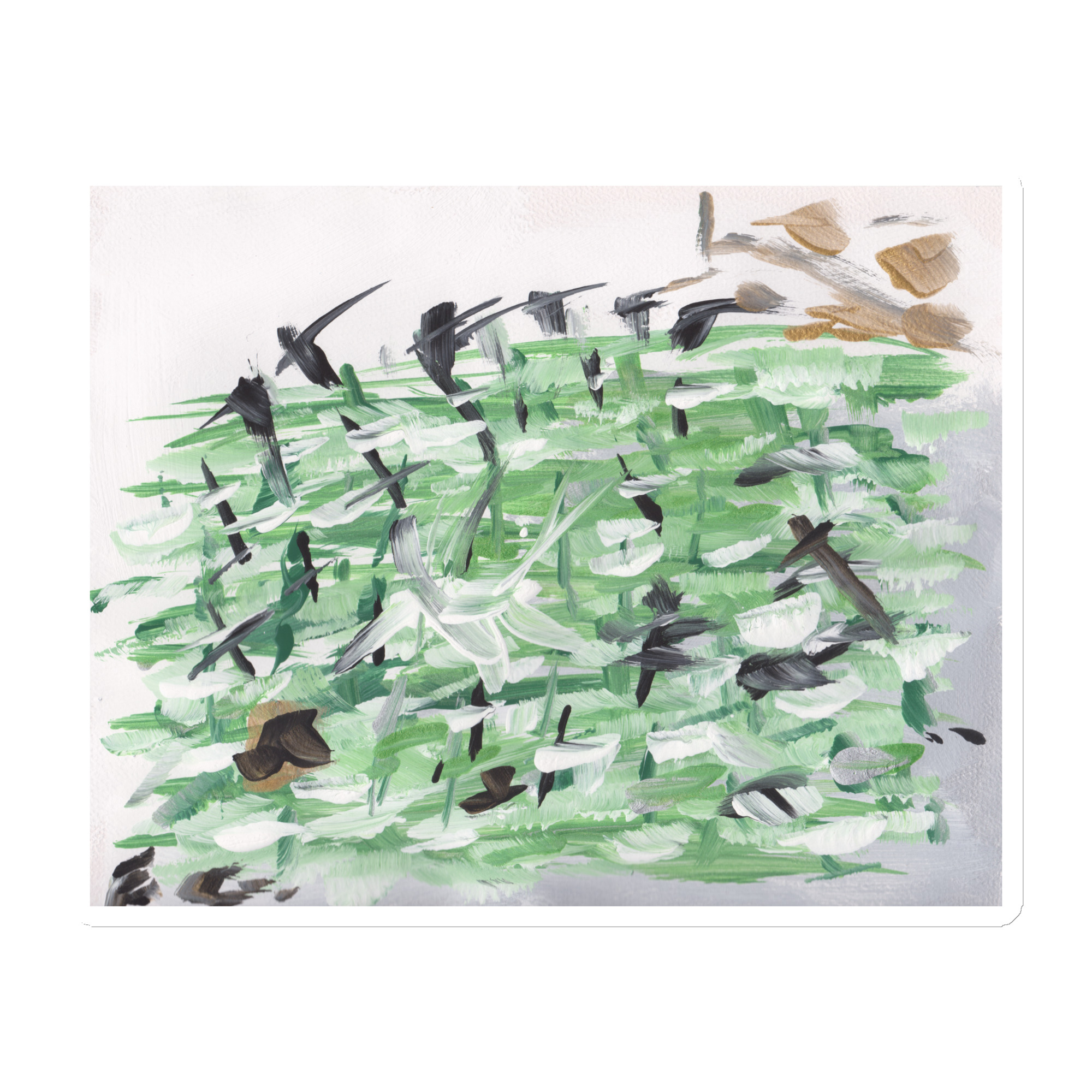 Francoise Gagnon (Map Of Broken Glass (Atlantis) - Robert Smithson) Magnet