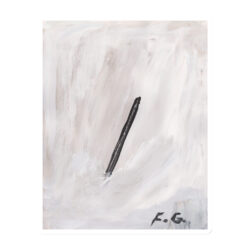 Francoise Gagnon (Spatial Concept 'Waiting' - Lucio Fontana) Magnet