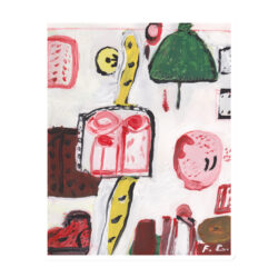 Francoise Gagnon (In The Studio - Philip Guston) Magnet