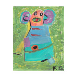 Francoise Gagnon (Mouse On a Table - Karel Appel) Magnet