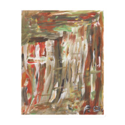 Francoise Gagnon (Concrete Cabin - Peter Doig 1991-92) Magnet
