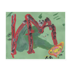 Francoise Gagnon (Tree Of Life - John Hoyland) Magnet