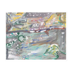 Francoise Gagnon (Moon in my Bed - Nathan Feldman) Magnet