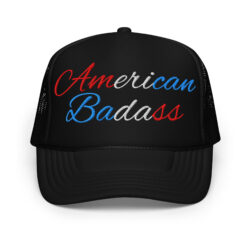 Kid Rock American Badass (Red White and Blue) Foam trucker hat