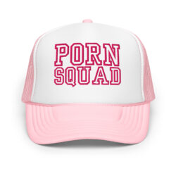 PORN SQUAD Foam trucker hat (Embroidered)