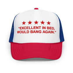 Excellent in Bed 5 Stars Review trucker hat (Embroidered)