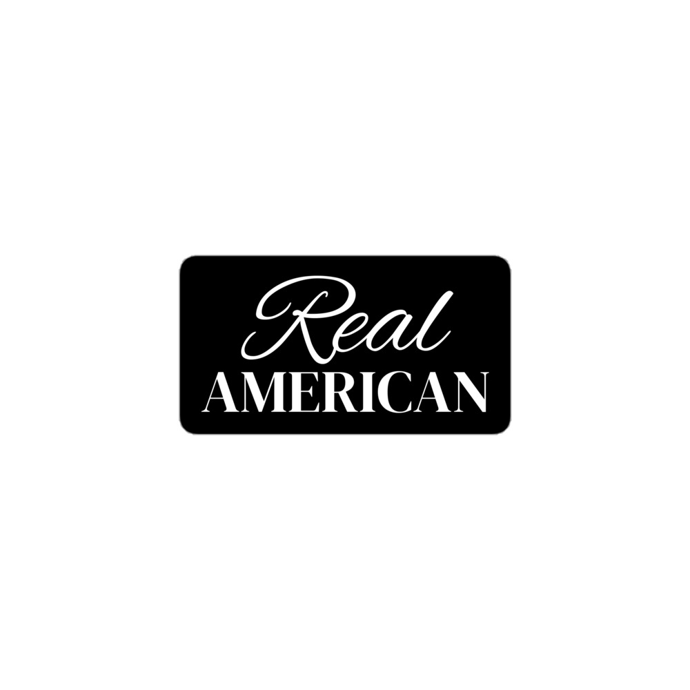 Real AMERICAN sticker - Image 2