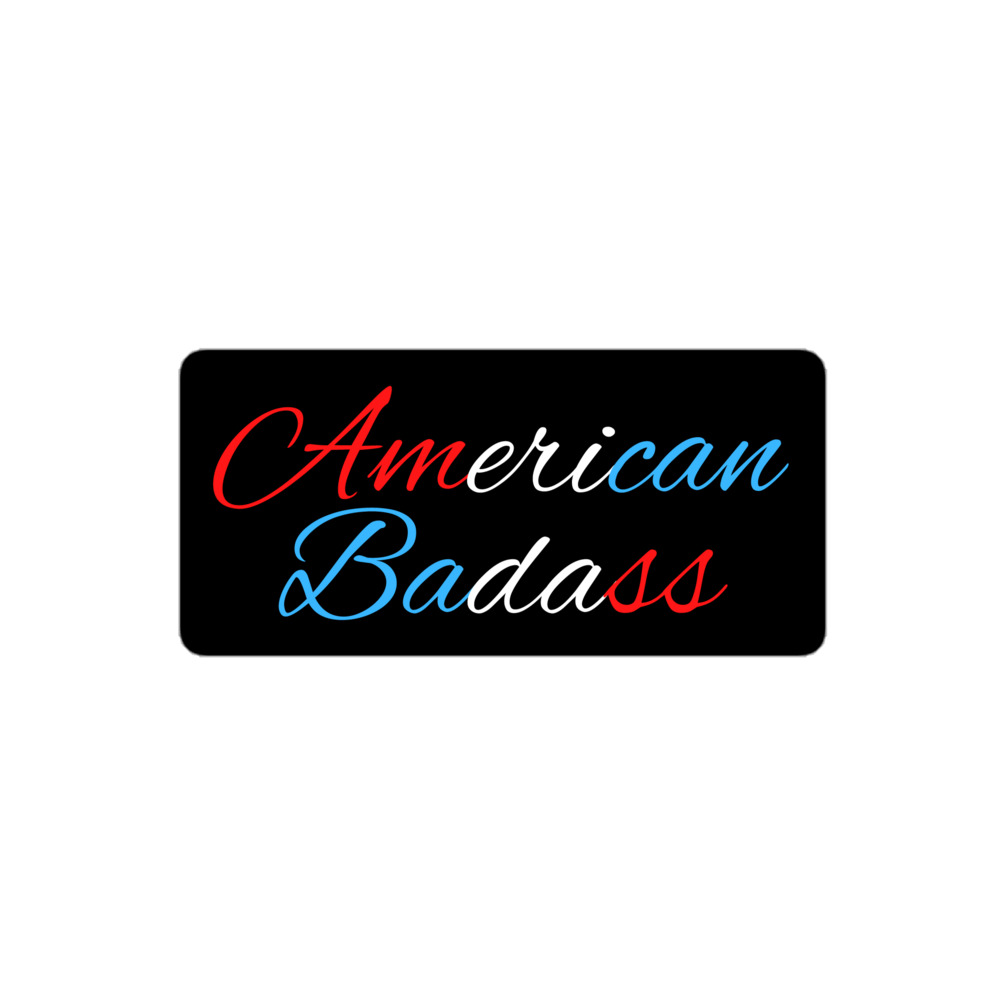 Kid Rock American Badass Red White and Blue sticker - Image 3