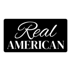 Real AMERICAN sticker