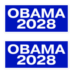 OBAMA 2028 Stickers