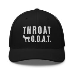 Throat GOAT Hat trucker hat (Embroidered)