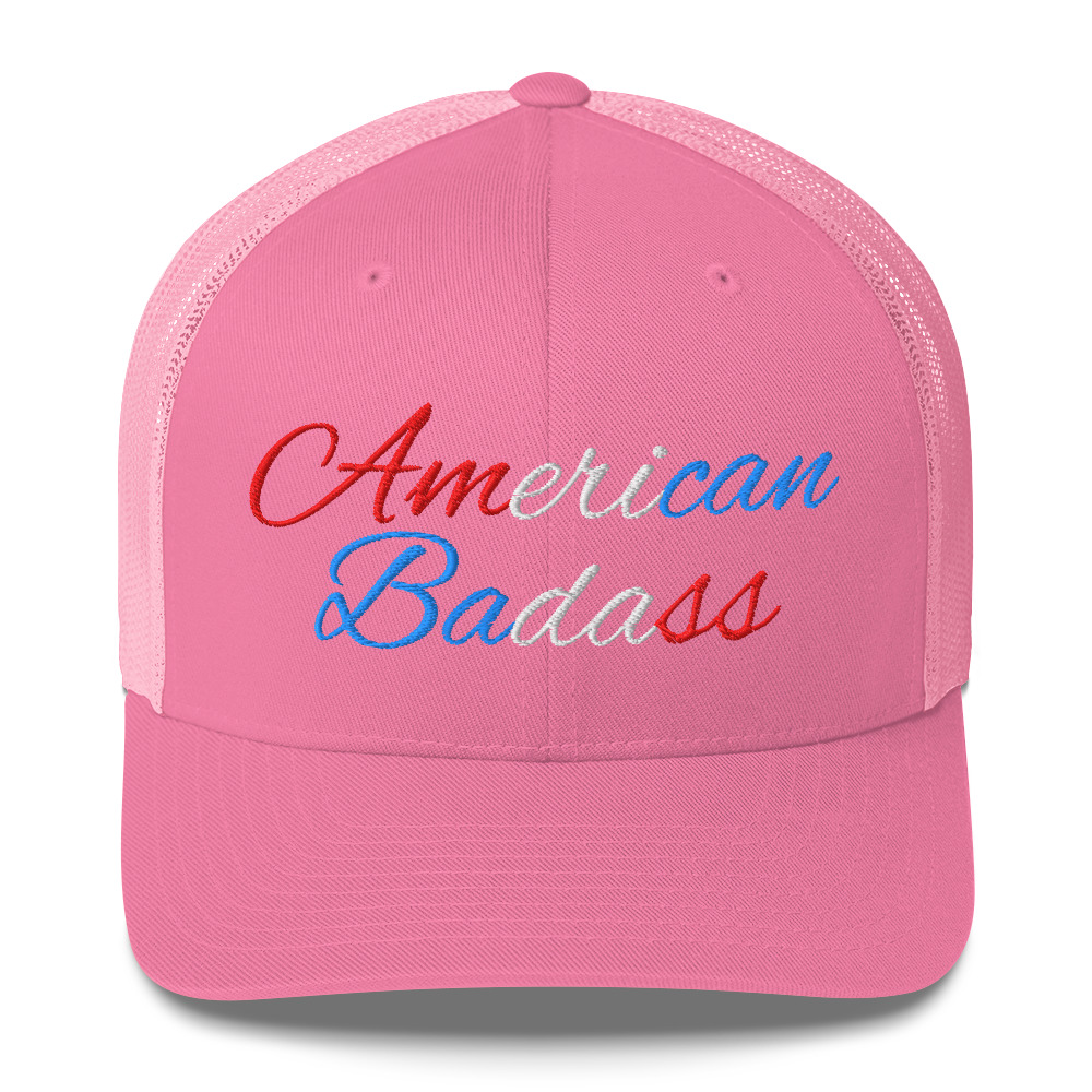Kid Rock American Badass (Red, White and Blue) Embroidered Trucker Cap - Image 15