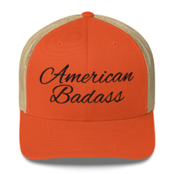 Kid Rock American Badass (Black Embroidery) Trucker Cap