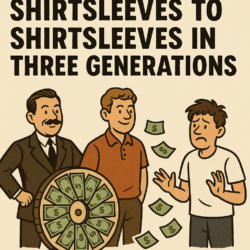 shirtsleeves to shirtsleeves in three generations