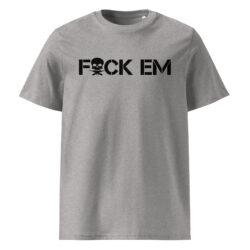 FuCK EM | Skull Cross Machine Guns organic t-shirt