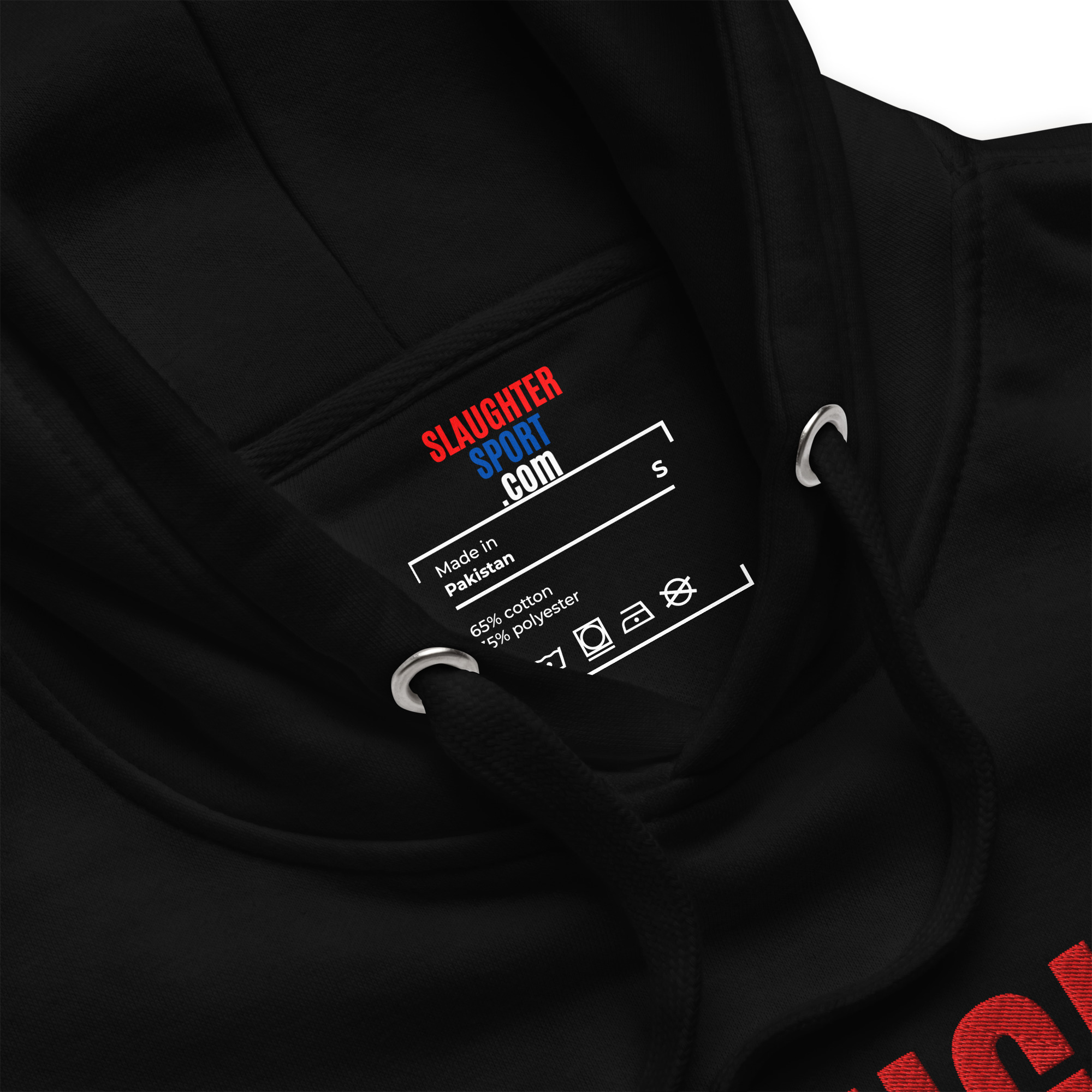 SLAUGHTERSPORT.COM Hoodie (Embroidered) - Image 2