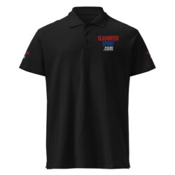 SLAUGHTERSPORT.COM Premium Polo shirt (Embroidered Left chest and Sleeves)