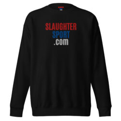 SLAUGHTERSPORT.COM Premium Sweatshirt (Embroidered)