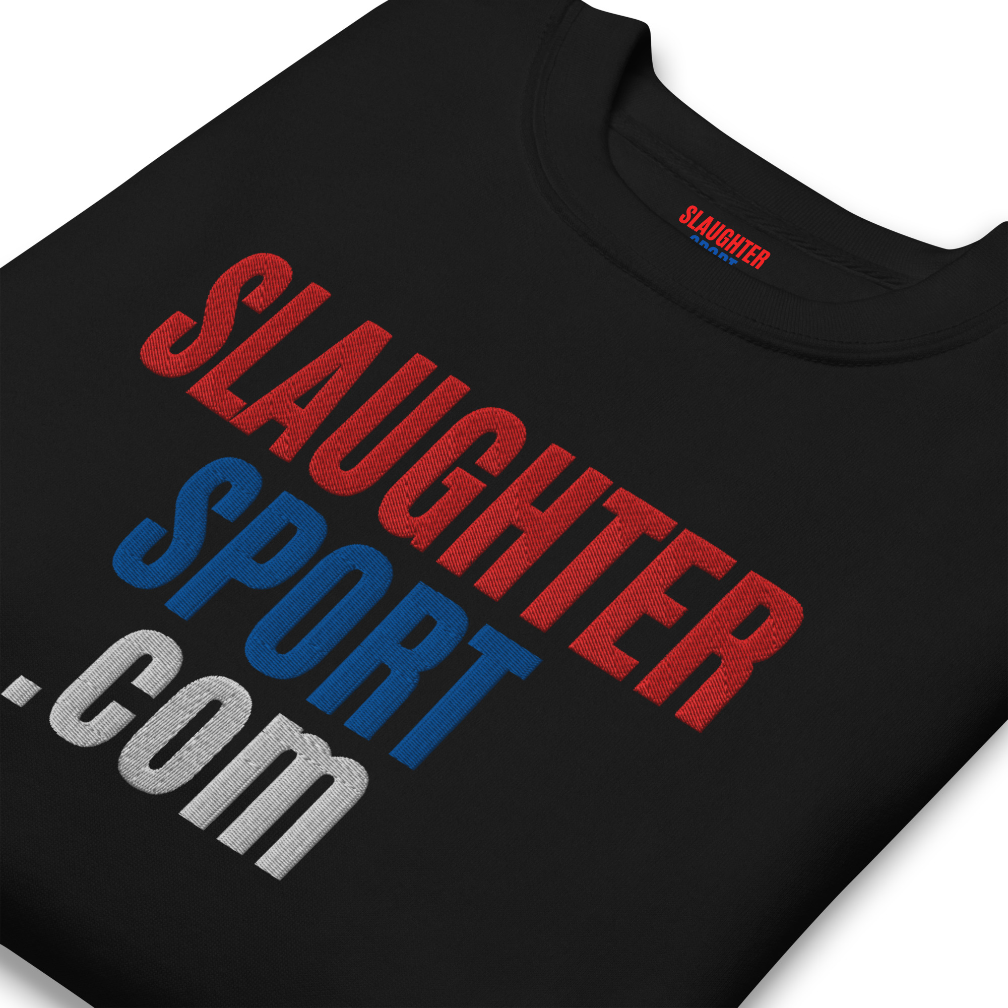 SLAUGHTERSPORT.COM Premium Sweatshirt (Embroidered) - Image 4