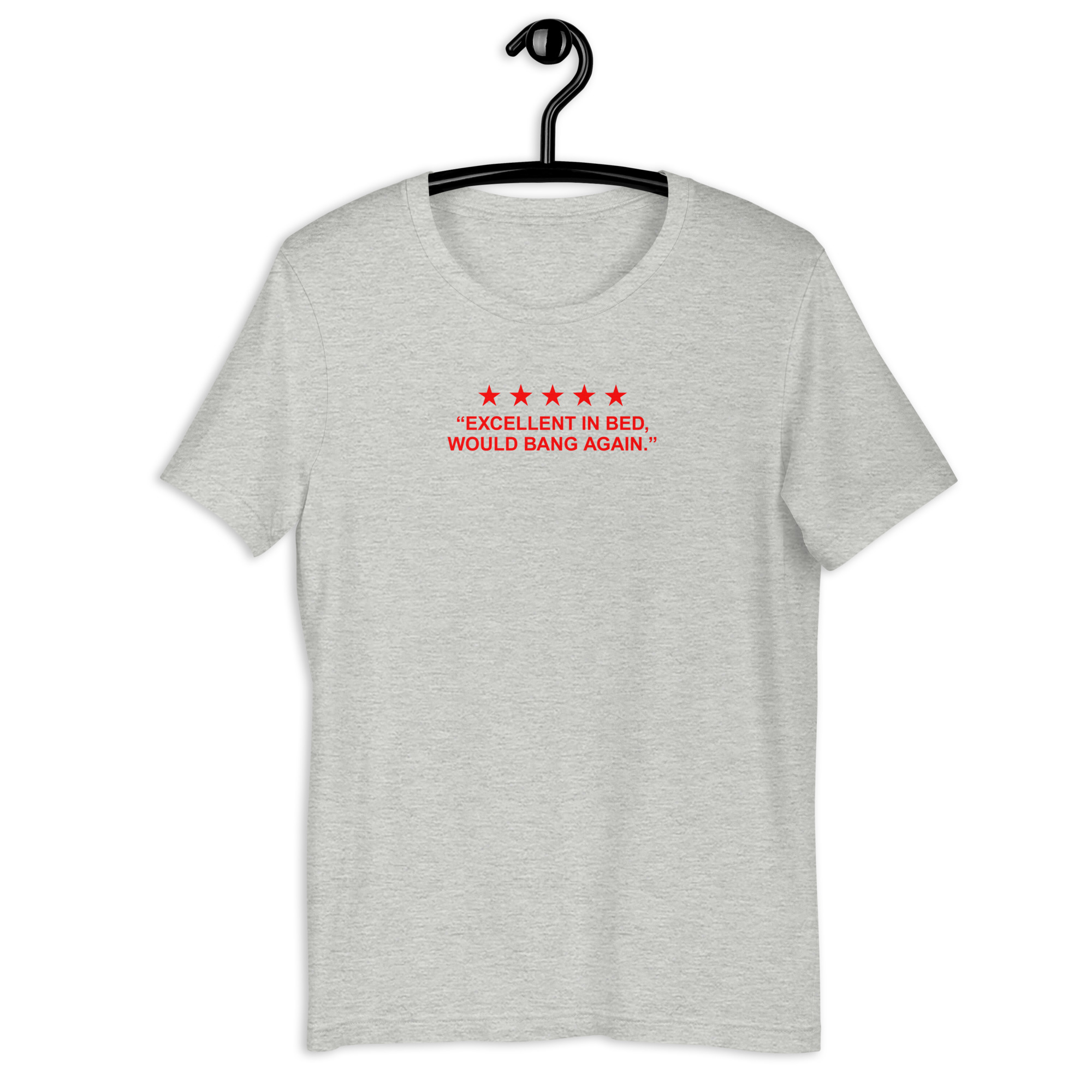 Excellent in Bed 5 Stars Review Unisex t-shirt - Image 9