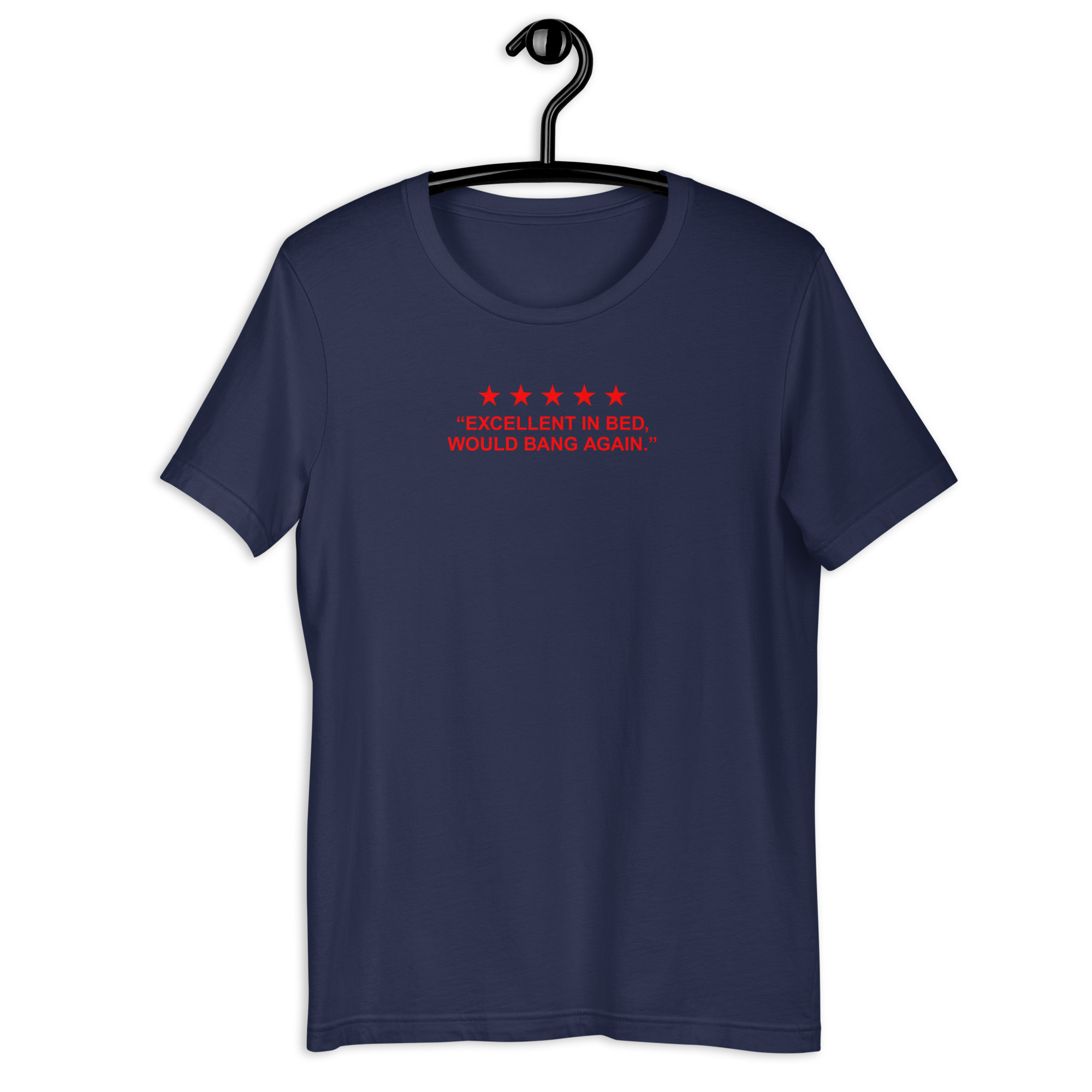 Excellent in Bed 5 Stars Review Unisex t-shirt - Image 5