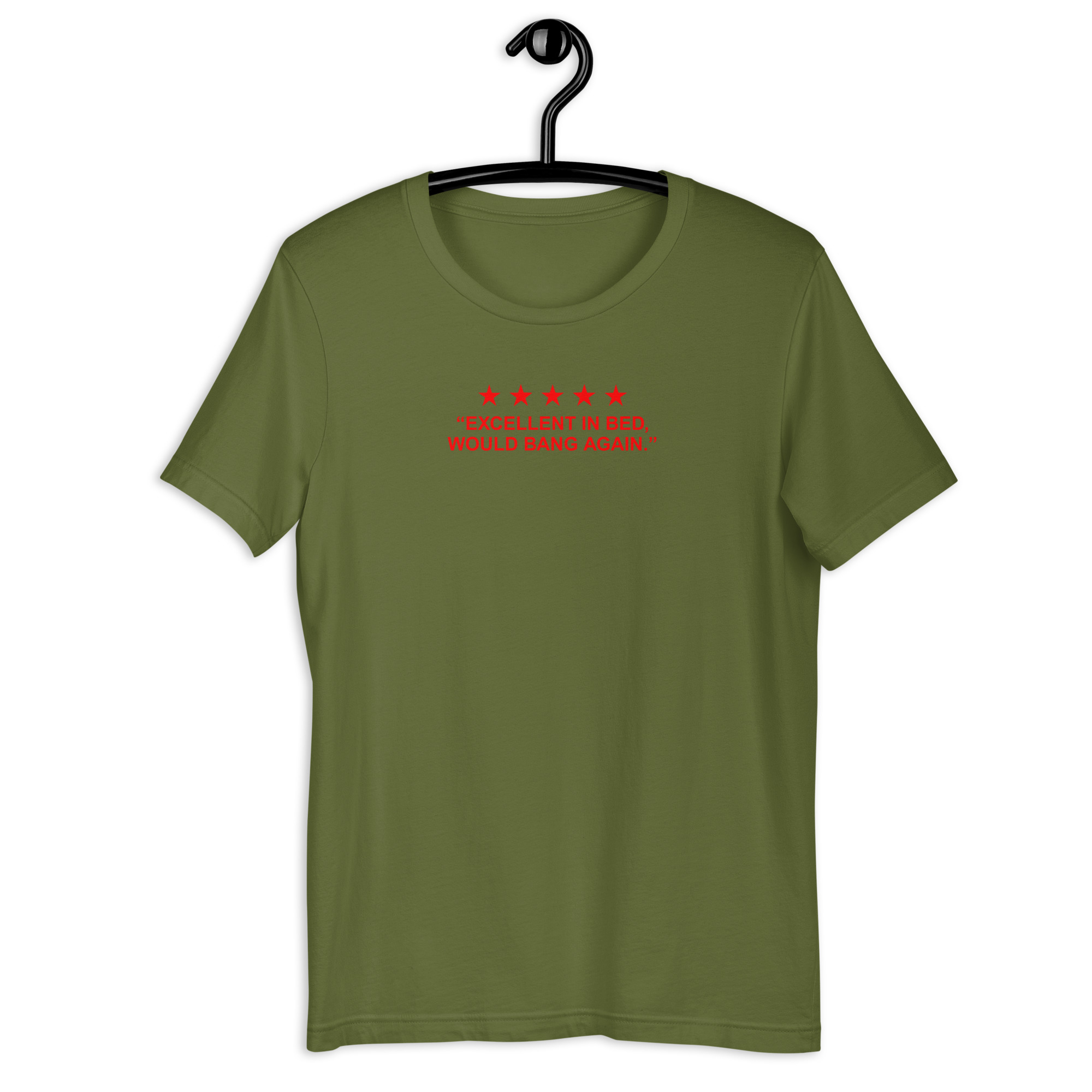 Excellent in Bed 5 Stars Review Unisex t-shirt - Image 7