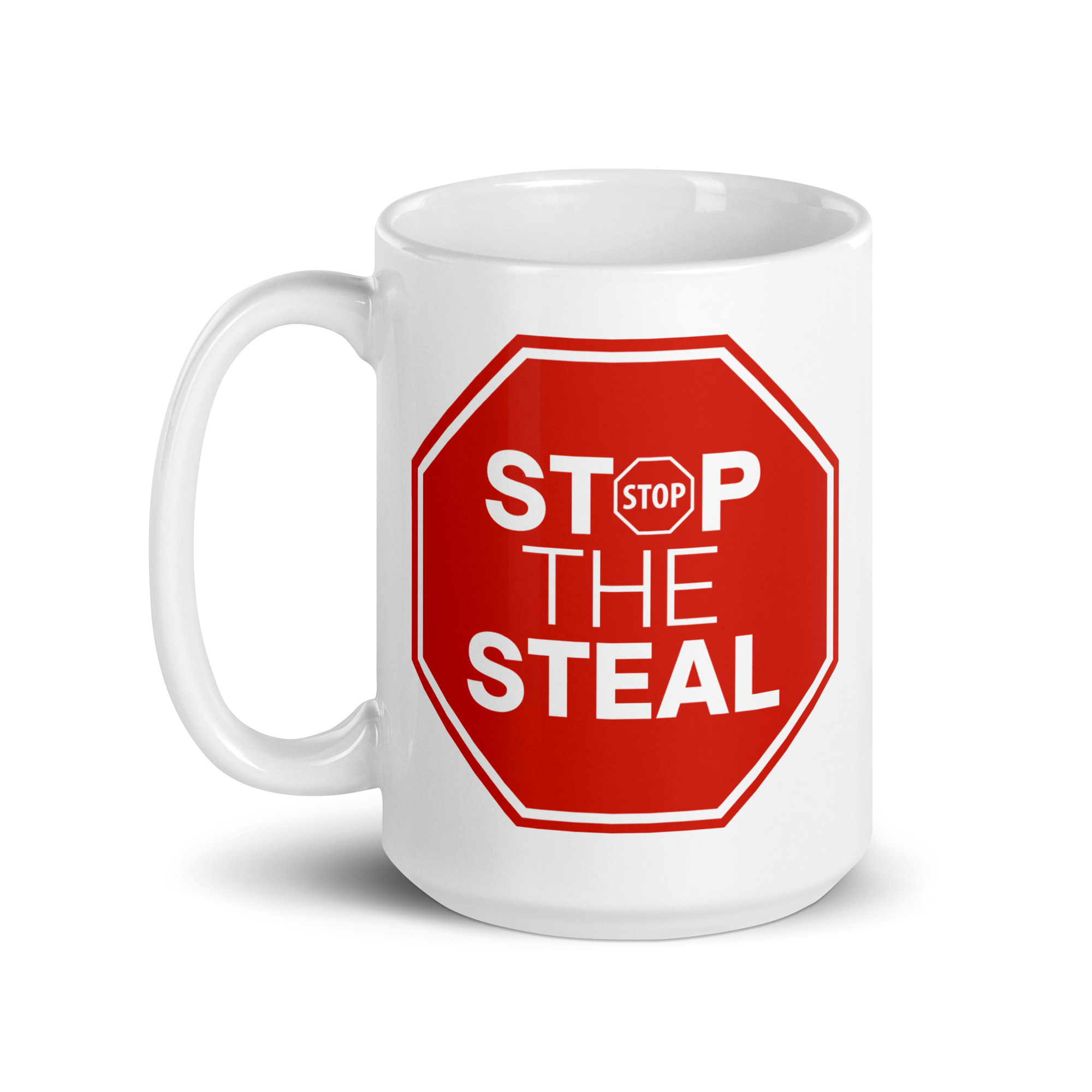 STOP THE STEAL coffee mug - Image 6