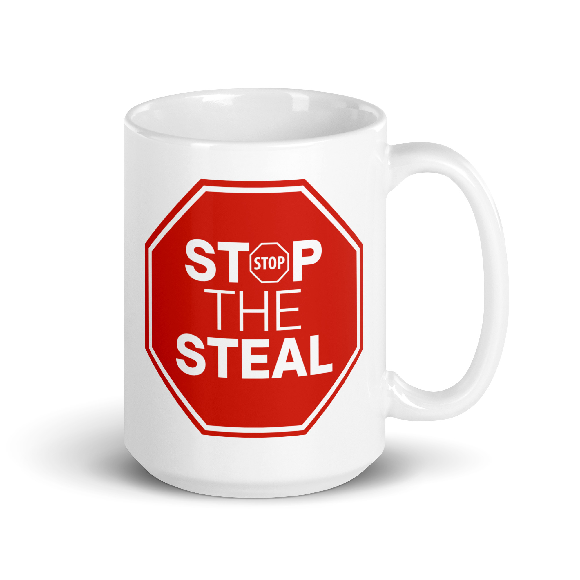STOP THE STEAL coffee mug - Image 5