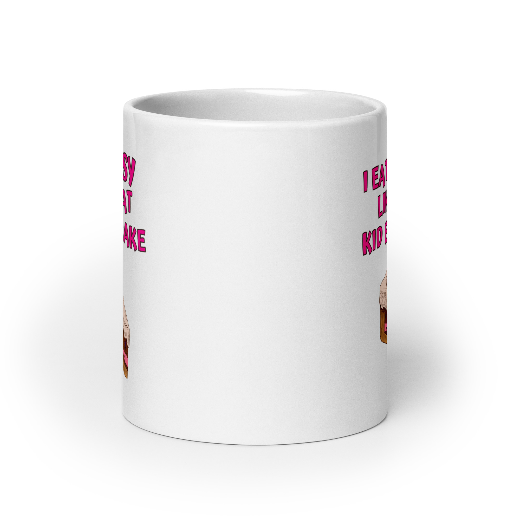 I Eat Pussy Like a Fat Kid Eats Cake - Cherry Cake coffee mug - Image 9