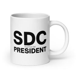 SDC Small Dick Club President, Gag Gift coffee mug