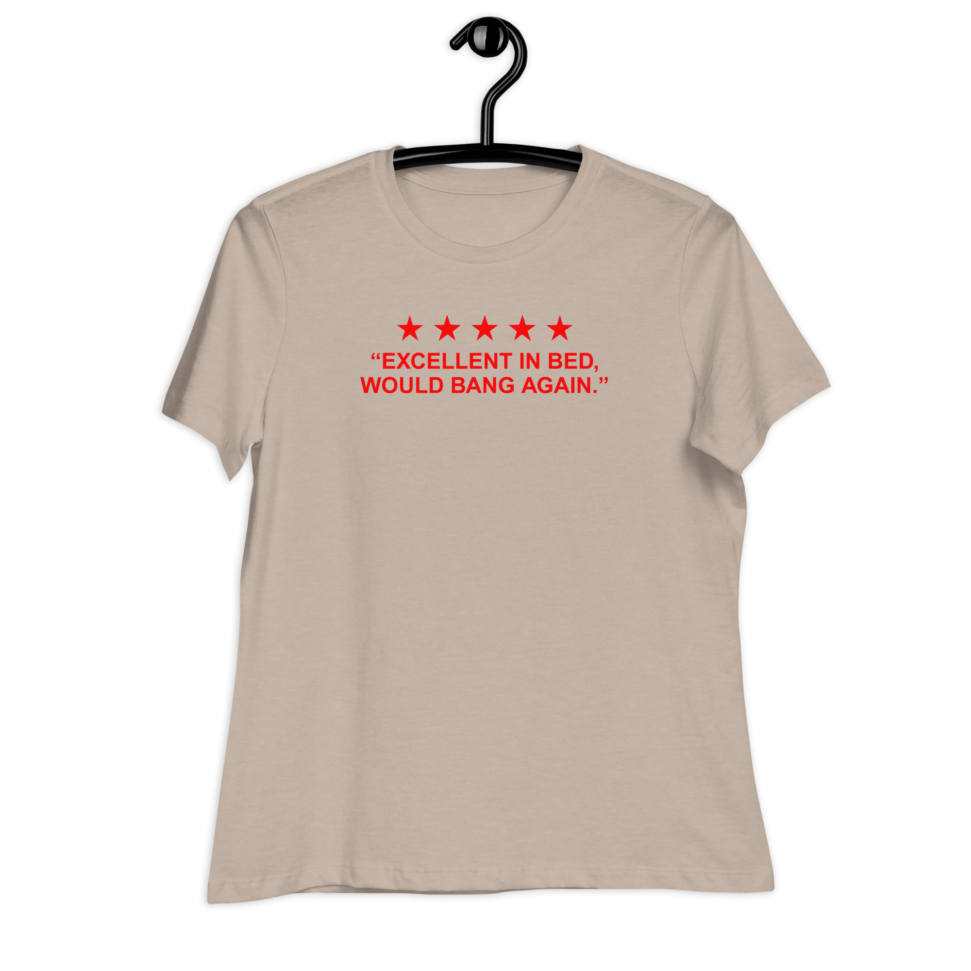 Excellent in Bed 5 Stars Review Women's T-Shirt - Image 9