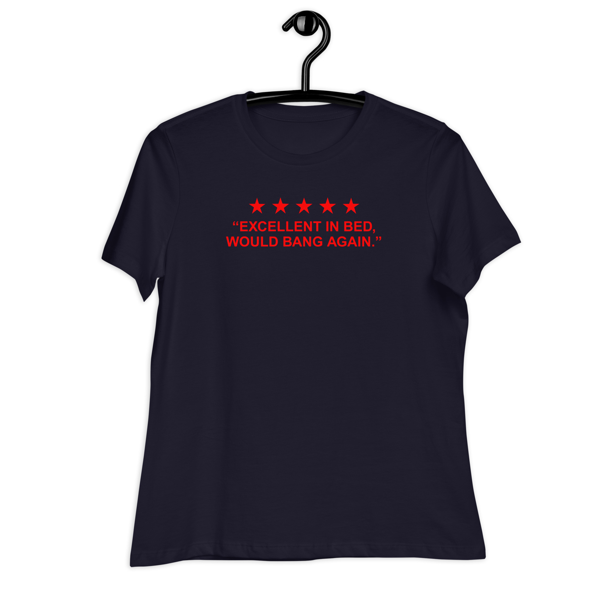 Excellent in Bed 5 Stars Review Women's T-Shirt - Image 5