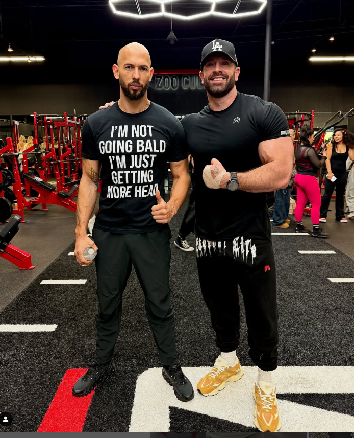 Andrew Tate + Bradley Martyn