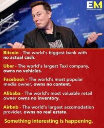 Bitcoin - The world's biggest bank with no actual cash