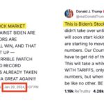 It was Trump stock market until everything turned to shit
