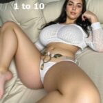 Rate her on the scale of 1 to 10 big boobs perfect babe