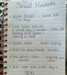 Sexual Rewards