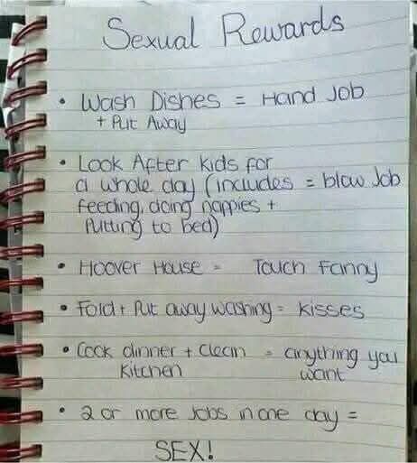 Sexual Rewards