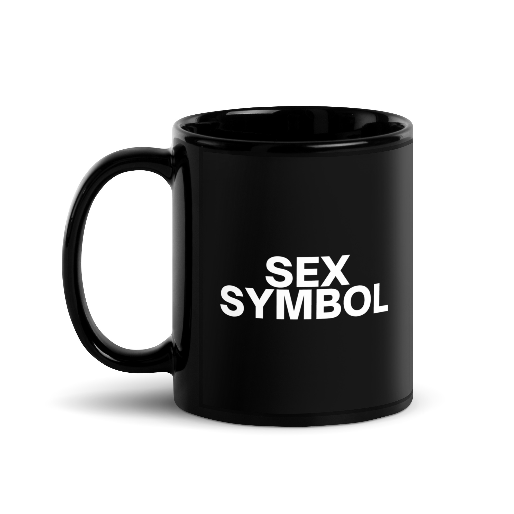 SEX SYMBOL Black Coffee Mug - Image 2