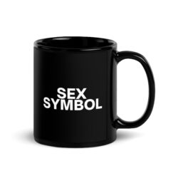 SEX SYMBOL Black Coffee Mug