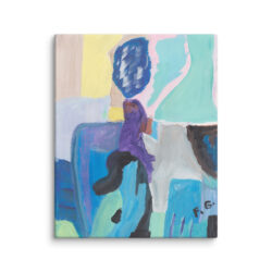 Francoise Gagnon (Augment and Halt - Tonee Messiah) Canvas Print
