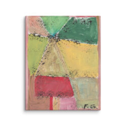 Francoise Gagnon (Dissipative Structures - Louise Tuckwell) Canvas Print
