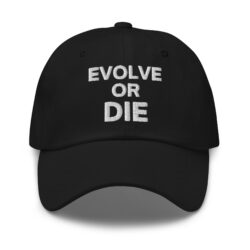Lily Tomlin ‘Evolve or Die’ hat (Embroidered)