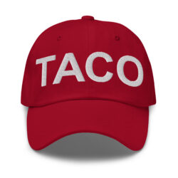 TACO Trump hat (Embroidered)