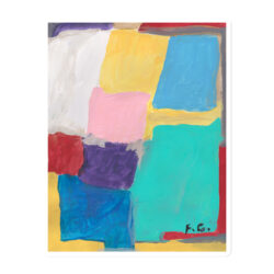Francoise Gagnon (Planet Abstract 1 -Angela Brennan) Magnet