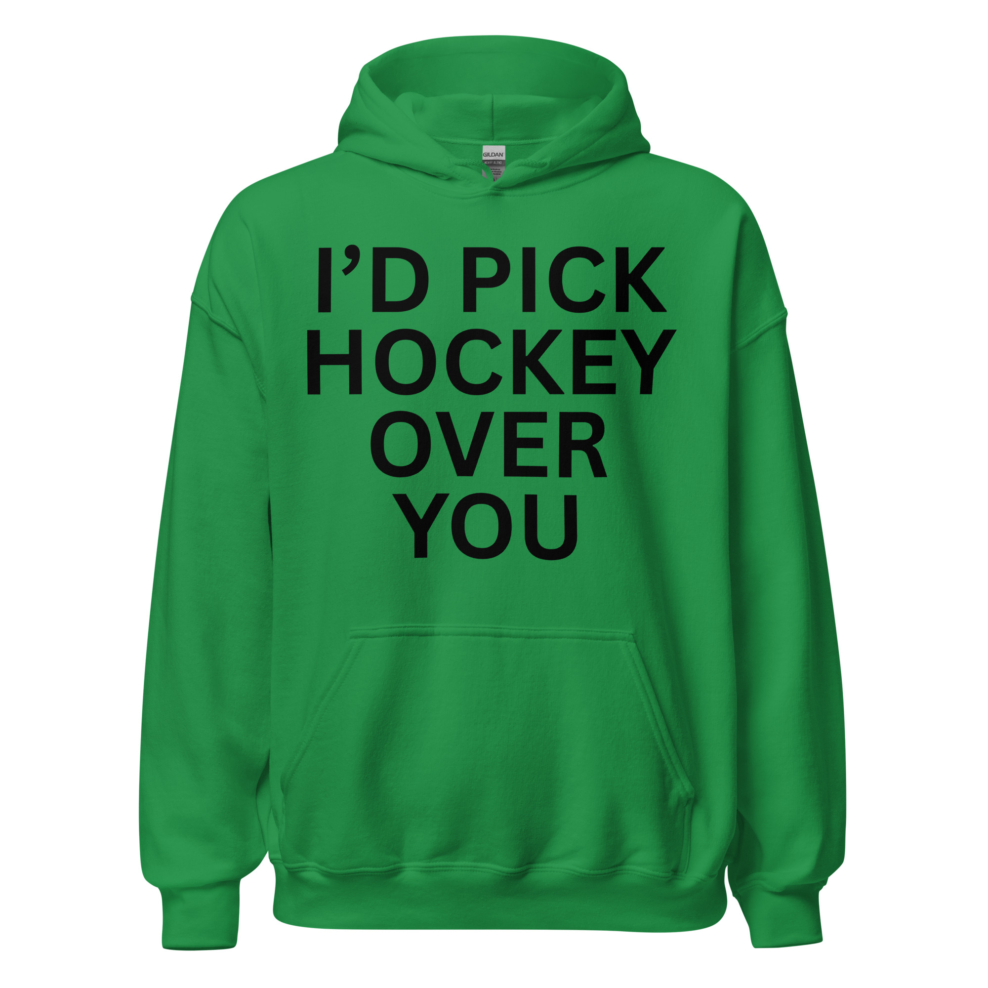 I'd Pick Hockey Over You Hoodie - Image 4