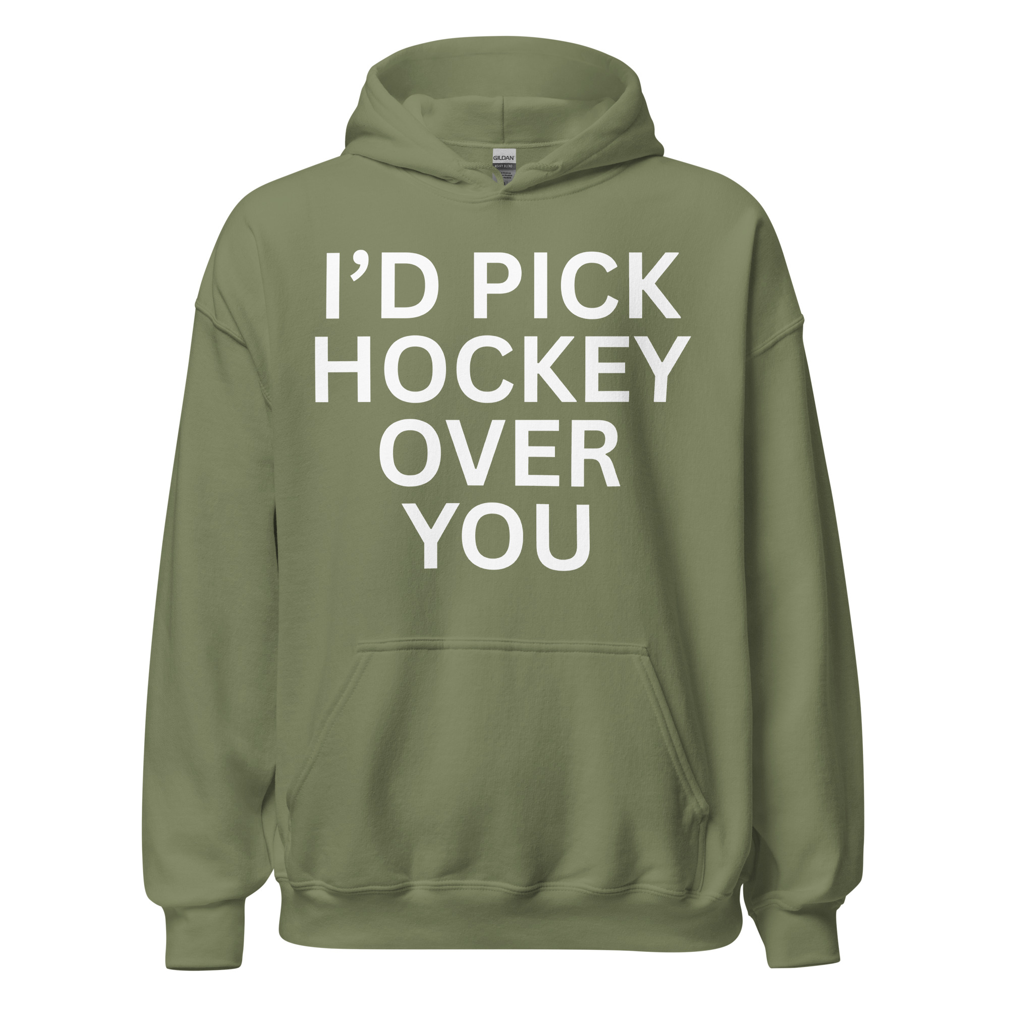 I'd Pick Hockey Over You Hoodie - Image 11